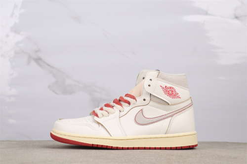Air Jordan 1 High OG Rare Air  Cinnabar  Retro Basketball Shoes Unisex Sneaker