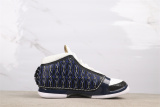 Air Jordan 23 Retro High White Deep Blue Basketball Shoes Men Sneaker