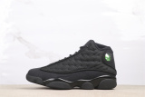 Air Jordan 13  Black Cat  Retro High Basketball Shoes Men Sneaker
