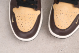 The North Face x Air Jordan 1 Retro Low Brown Basketball Shoes Unisex Sneaker