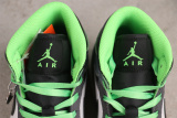 Air Jordan 1 Retro Mid White Grey Green Basketball Shoes Unisex Sneaker