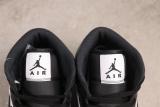Air Jordan 1 Mid  Off Noir Toe  Retro Black White Basketball Shoes Unisex Sneaker