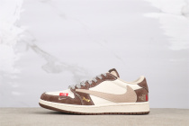 Travis Scott x The North Face x Air Jordan 1 Low Retro Brown Inverted Hook Basketball Shoes Unisex Sneaker Travis Scott x The North Face x Air Jordan 1 Low Retro Brown Inverted Hook Basketball Shoes Unisex Sneaker