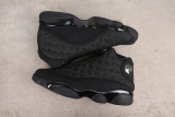 Air Jordan 13  Black Cat  Retro High Basketball Shoes Men Sneaker