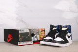 Fragment x Union x Air Jordan 1 Retro Lightning Basketball Shoes Men Sneaker