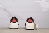 Air Jordan 1 Low OG  PSG  Retro Gradient Pink White Basketball Shoes Unisex Sneaker