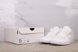 Air Jordan 1Low Retro White Mesh Basketball Shoes Unisex Sneaker