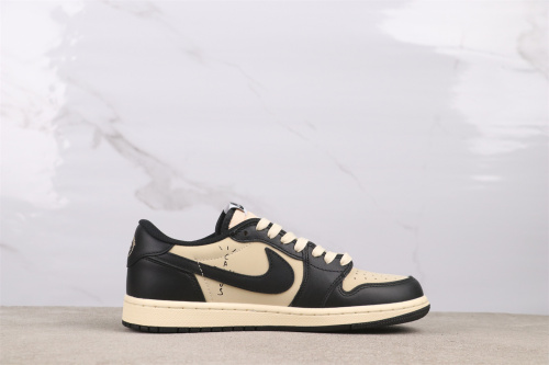 Air Jordan 1 Low Retro Black Pink White Hook Basketball Shoes Unisex Sneaker
