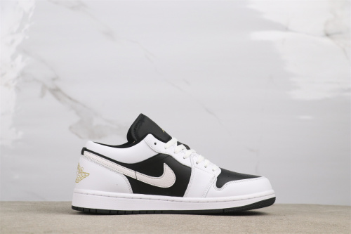 Air Jordan 1 Retro Black White Reverse Panda Basketball Shoes Unisex Sneaker