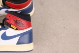 Union x Air Jordan 1 Retro High OG NRG Retro High White Blue Basketball Shoes Unisex Sneaker