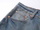 Purple Brand New Fashion Slimming Small Leg Elastic Jeans