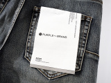 Purple Brand New Personalized Slimming Small Leg Elastic Jeans