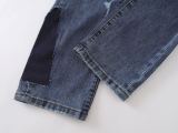 Purple Brand New Personalized Distressed Slimming Small Leg Stretch Jeans