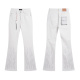 Purple Brand New Fashion Micro Horn Elastic Jeans