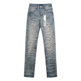 Purple Brand New Fashion Slimming Small Leg Elastic Jeans