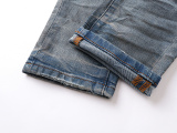 Purple Brand New Fashion Slimming Small Leg Elastic Jeans
