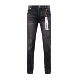 Purple Brand New Classic Slimming Small Leg Elastic Jeans