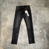 Purple Brand New Classic Slimming Small Leg Elastic Jeans