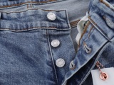 Purple Brand Fashion Distressed Wash Slimming Small Leg Jeans