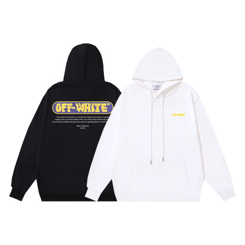 Off White Fashion Skate Logo Printed Hoodie Couple Versatile Loose Sweatshirt