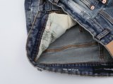 Purple Brand Fashion Distressed Wash Slimming Small Leg Jean