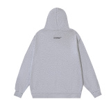 Off White Fashion Angel Logo Printed Hoodie Couple Versatile Loose Sweatshirt