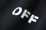 Off White Fashion Checkered Arrow Printed Round Neck Hoodie for Couples, Casual Loose Sweatshirt