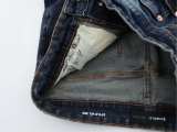 Purple Brand Fashion Distressed Slimming Small Leg Jeans