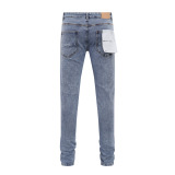 Purple Brand Fashion Diamond Slimming Small Leg Jeans