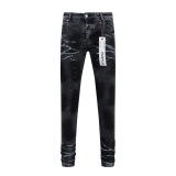 Purple Brand Fashion Inkjet Versatile Slim Fit Small Leg Jeans