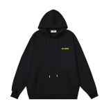 Off White Fashion Skate Logo Printed Hoodie Couple Versatile Loose Sweatshirt