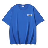 Off White Classic Graffiti Arrow Printed Short Sleeve Unisex Casual Loose T-shirt