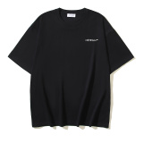 Off White New Classic Logo Printed T-shirt Unisex Casual Short Sleeve