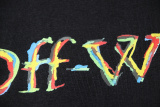 Off White New Fashion Camo Logo Printed Short Sleeve Unisex Casual T-shirt