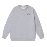 Off White Fashion Glowing Flower Arrow Printed Round Neck Sweatshirt Unisex Casual Loose Sweatshirt