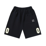 Off White Classic 00 Arrow Printed Shorts Couple Versatile Matte Casual Pants