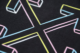 Off White Fashion Rainbow Arrow Printed Shorts Couple Versatile Matte Casual Pants