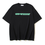 Off White New Fashion Cash Arrow Printed Short Sleeve Unisex Casual T-shirt