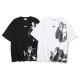 Off White New Classic Religious Oil Painting Printed T-shirt Unisex Casual Short Sleeve