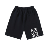 Off White New Fashion Religious Oil Painting Arrow Printed Shorts Unisex Casual Sports Pants