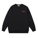 Off White Fashion Pentagram Arrow Printed Round Neck Sweatshirt Unisex Casual Loose Sweatshirt