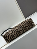 Prada New Autumn/Winter Fashion Leopard Pattern Underarm Bag Crossbody Bag Size: 39x23x8 CM