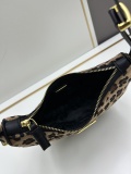 Prada New Fashion Leopard print Underarm Bag Crossbody Bag Size: 23x14x6 CM