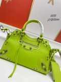 Balenciaga New Fashion Versatile Handbag Motorcycle Bag Size: 33x21x13.5 CM