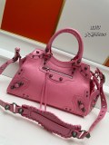 Balenciaga New Fashion Versatile Handbag Motorcycle Bag Size: 33x21x13.5 CM