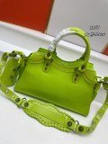 Balenciaga New Fashion Versatile Handbag Motorcycle Bag Size: 33x21x13.5 CM