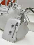 Balenciaga New Fashion Versatile Handbag Motorcycle Bag Size: 33x21x13.5 CM