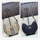 Burberry New Classic Versatile Plaid Shoulder Bag Crossbody Bag Size: 23.5 x7x18 CM