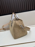 Dior New Classic Letter Diamond Grid Leather Handbag Size: 34x19x23 CM