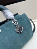 Dior New Classic Letter Diamond Grid Leather Handbag Size: 34x19x23 CM